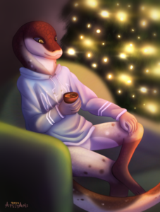 Новогодняя змейка