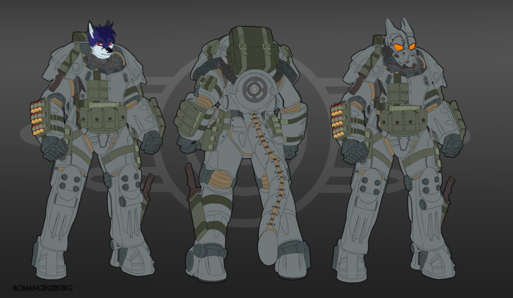 Fan-art ref FALLOUT 4
