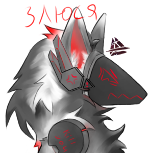 Sticker Cybrex angry