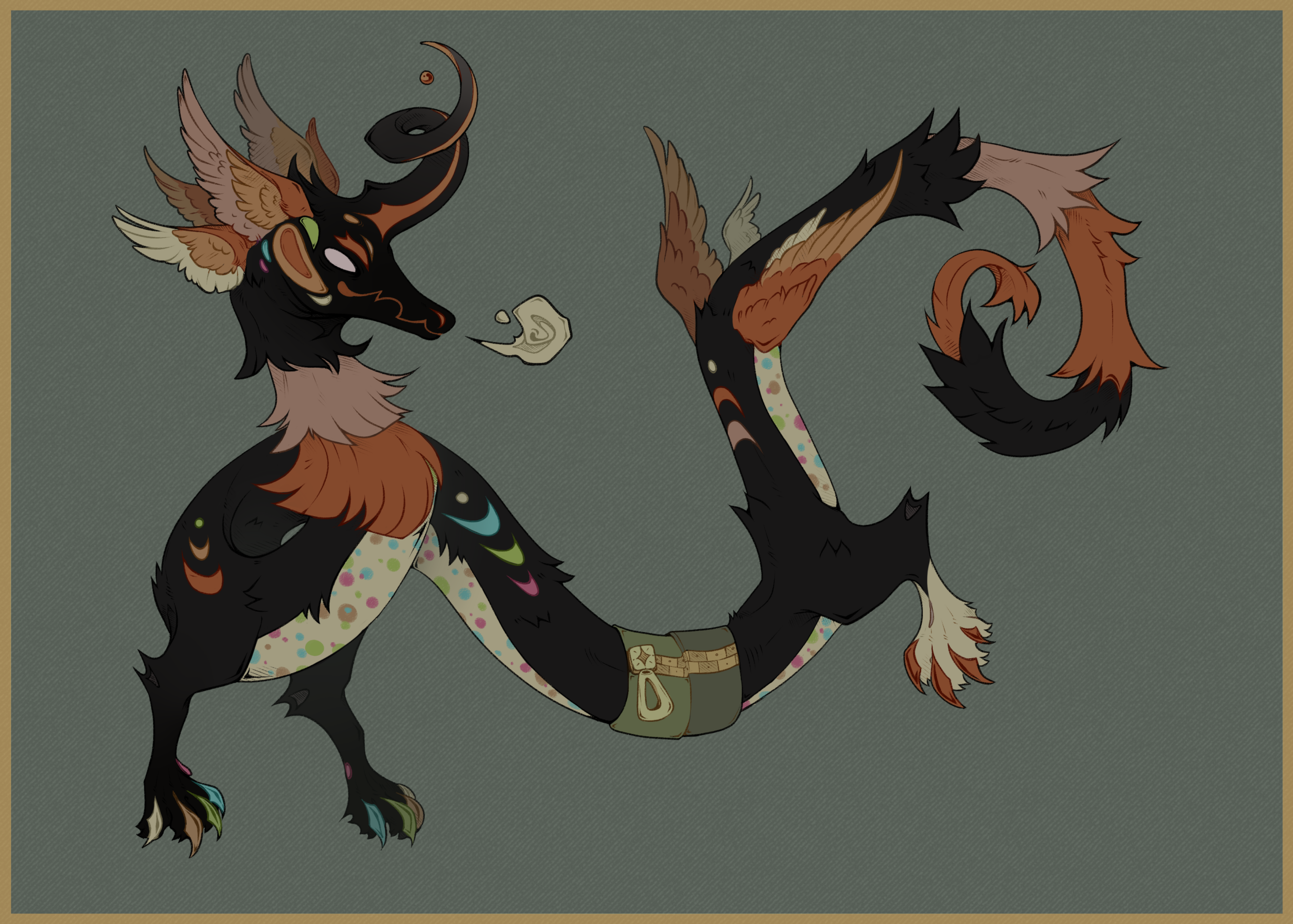 конфетный дракоша