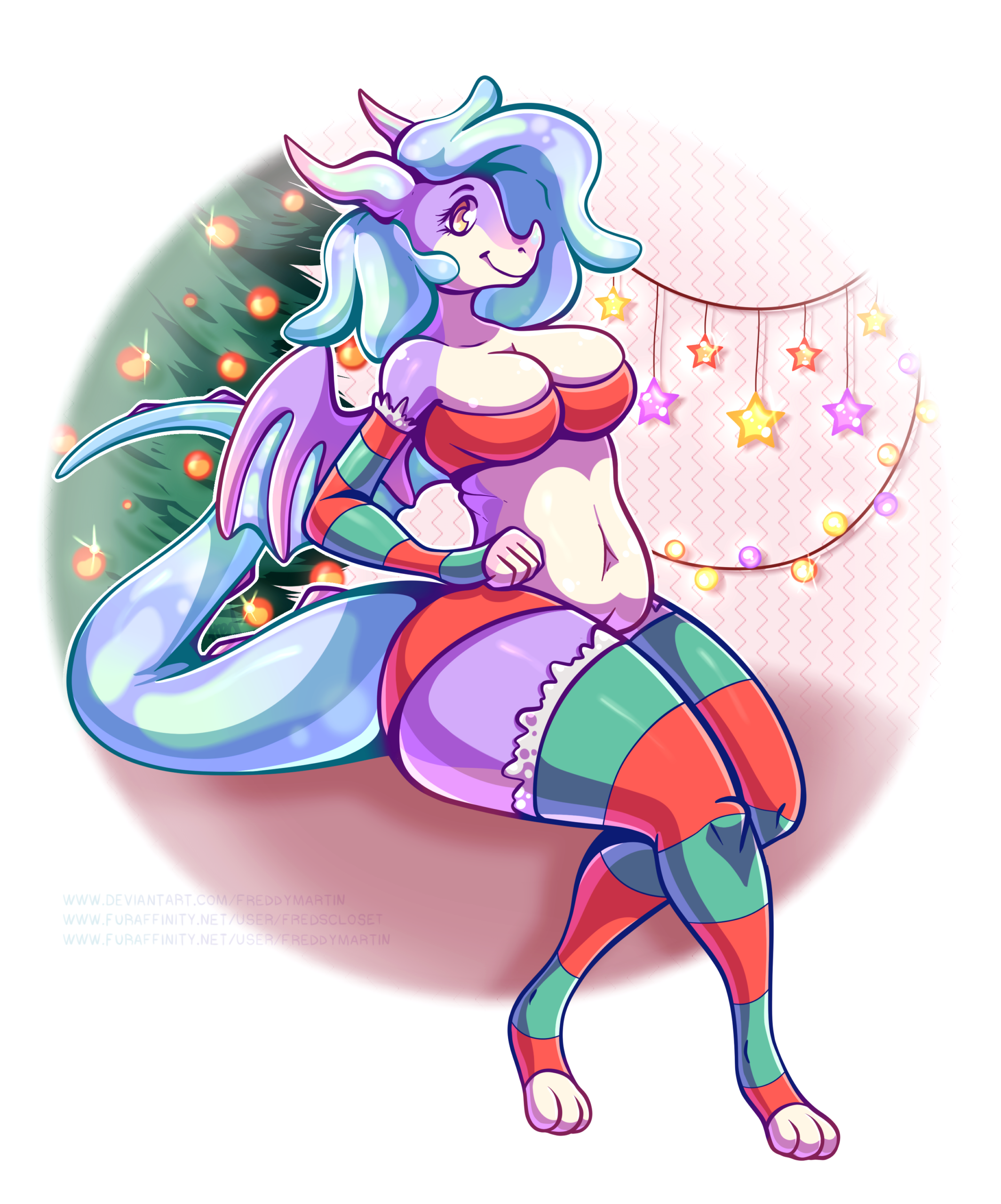 это был рисунок на НГ