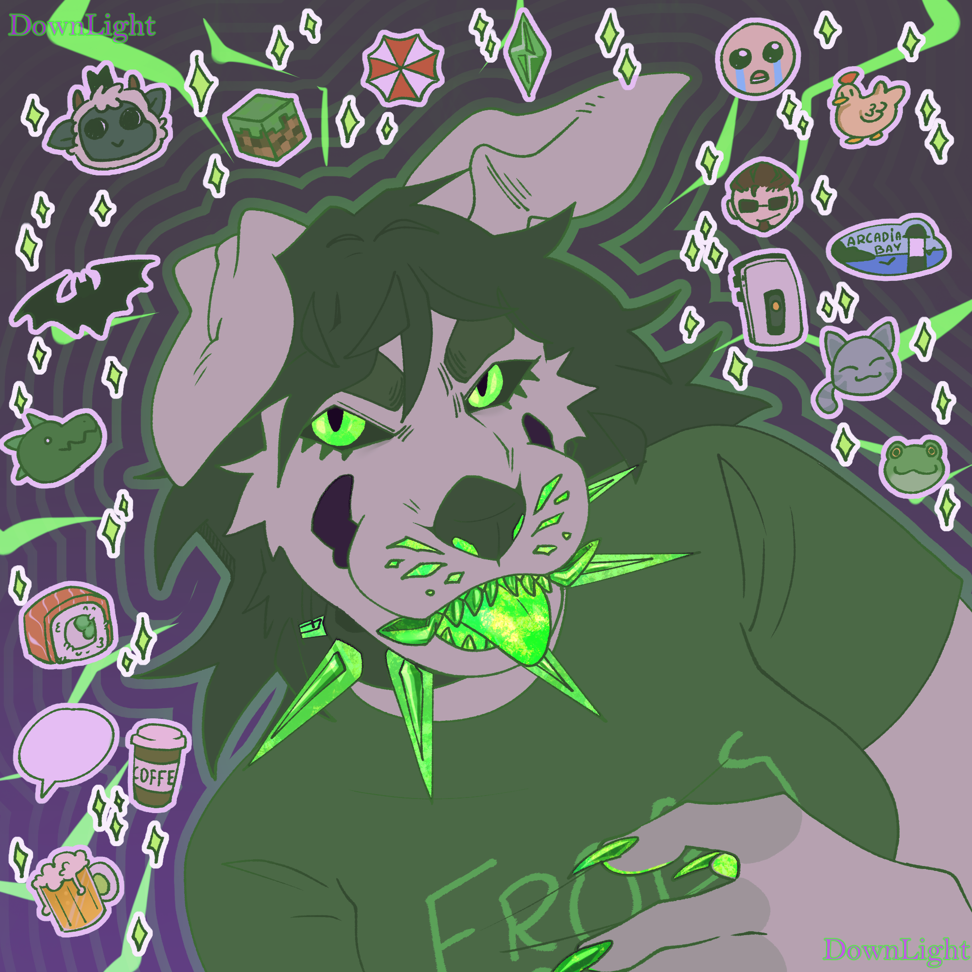 Фурри антро гифт арт furry art gift anthro