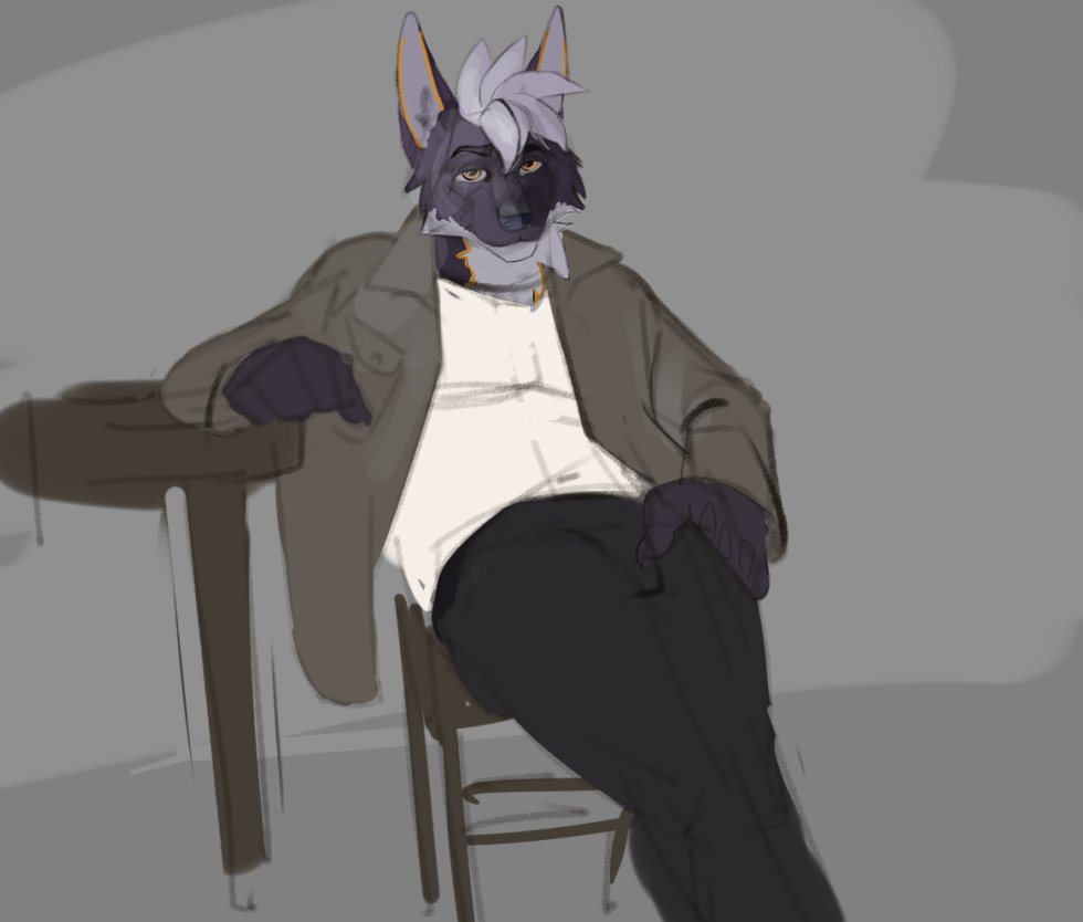 Tiger, waits… Its fox…