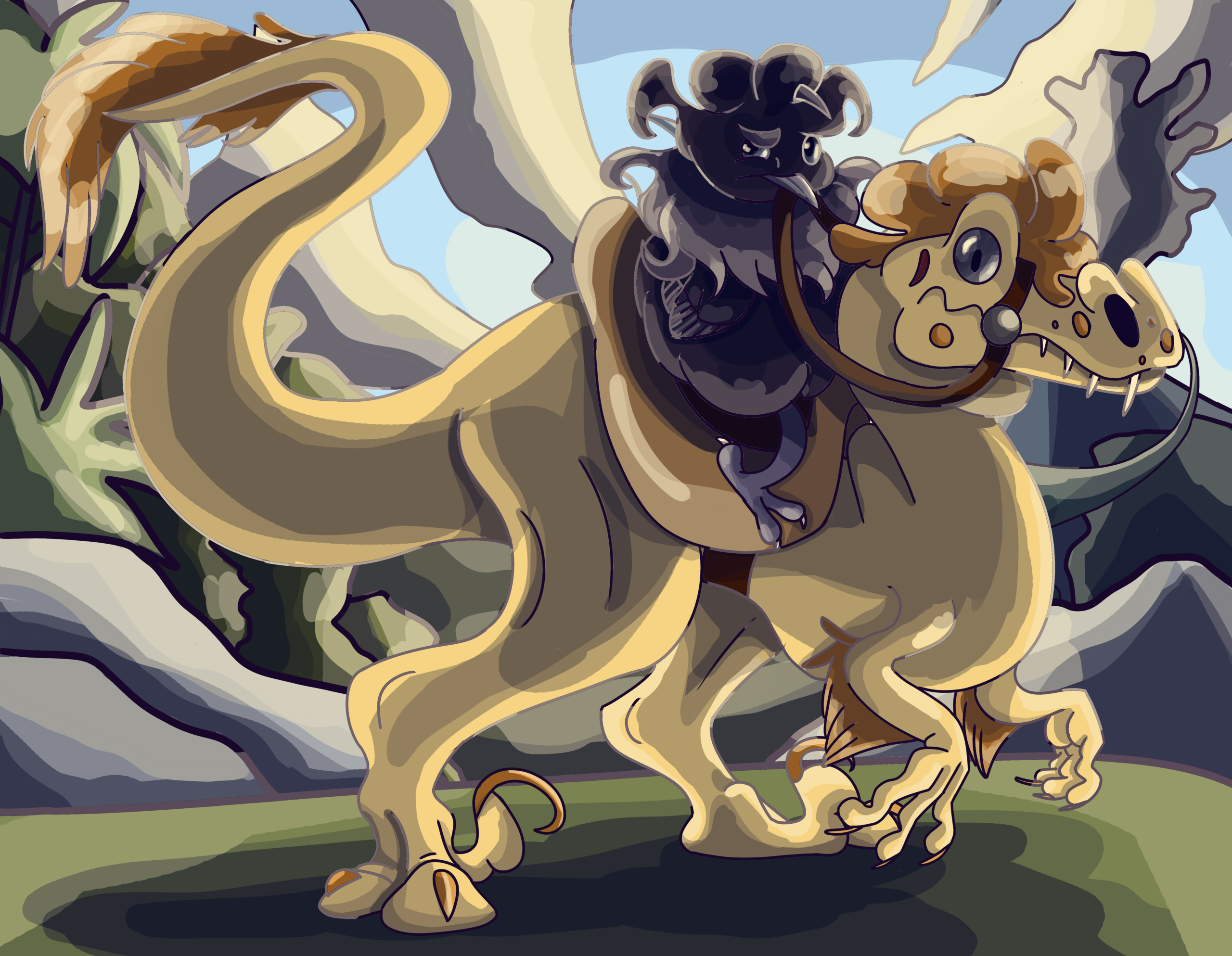 ПТИЧ и его верный КОНЬ