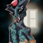 Лейла позирует для меня, а я ее фотографирую