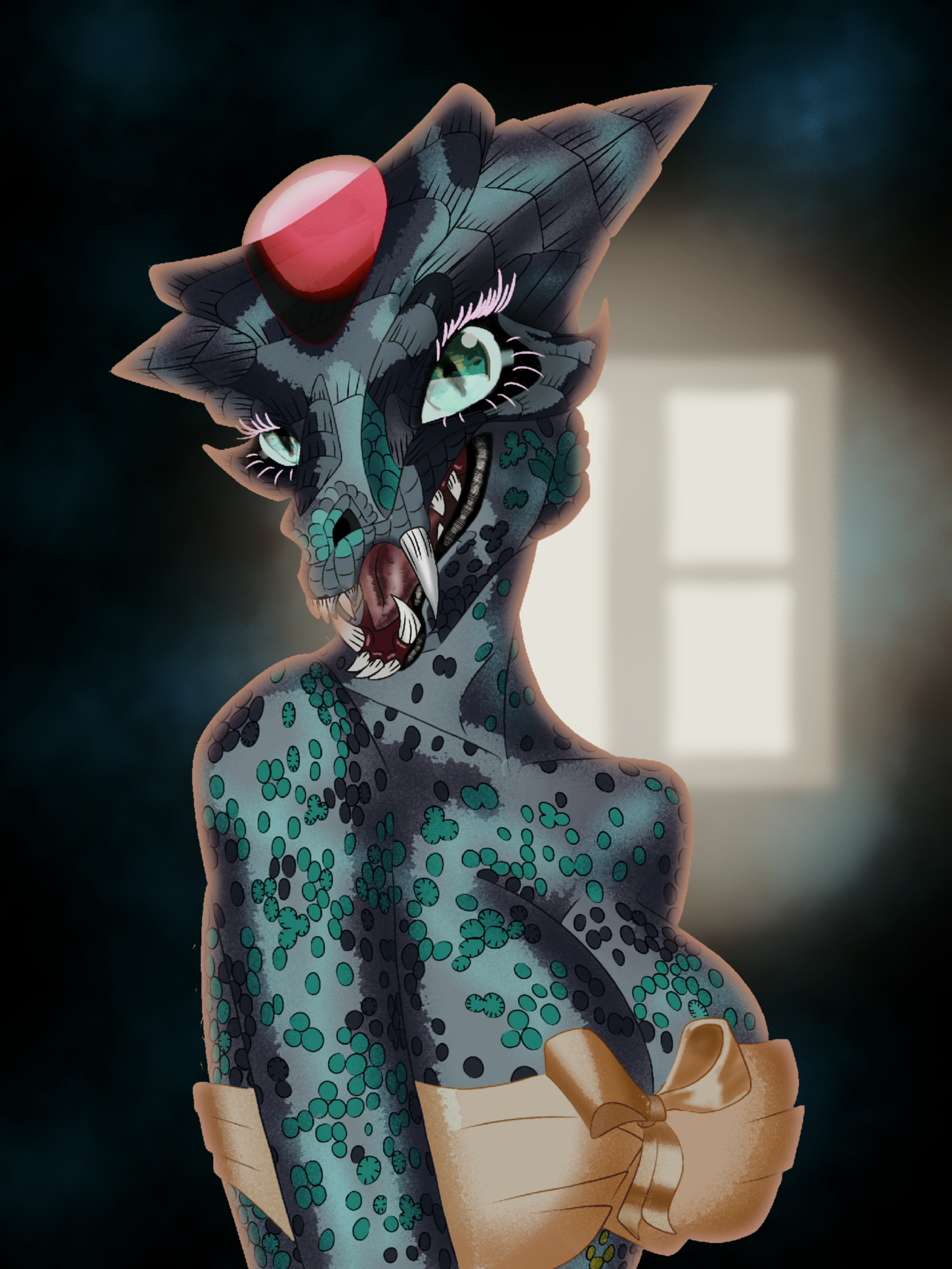 Лейла позирует для меня, а я ее фотографирую