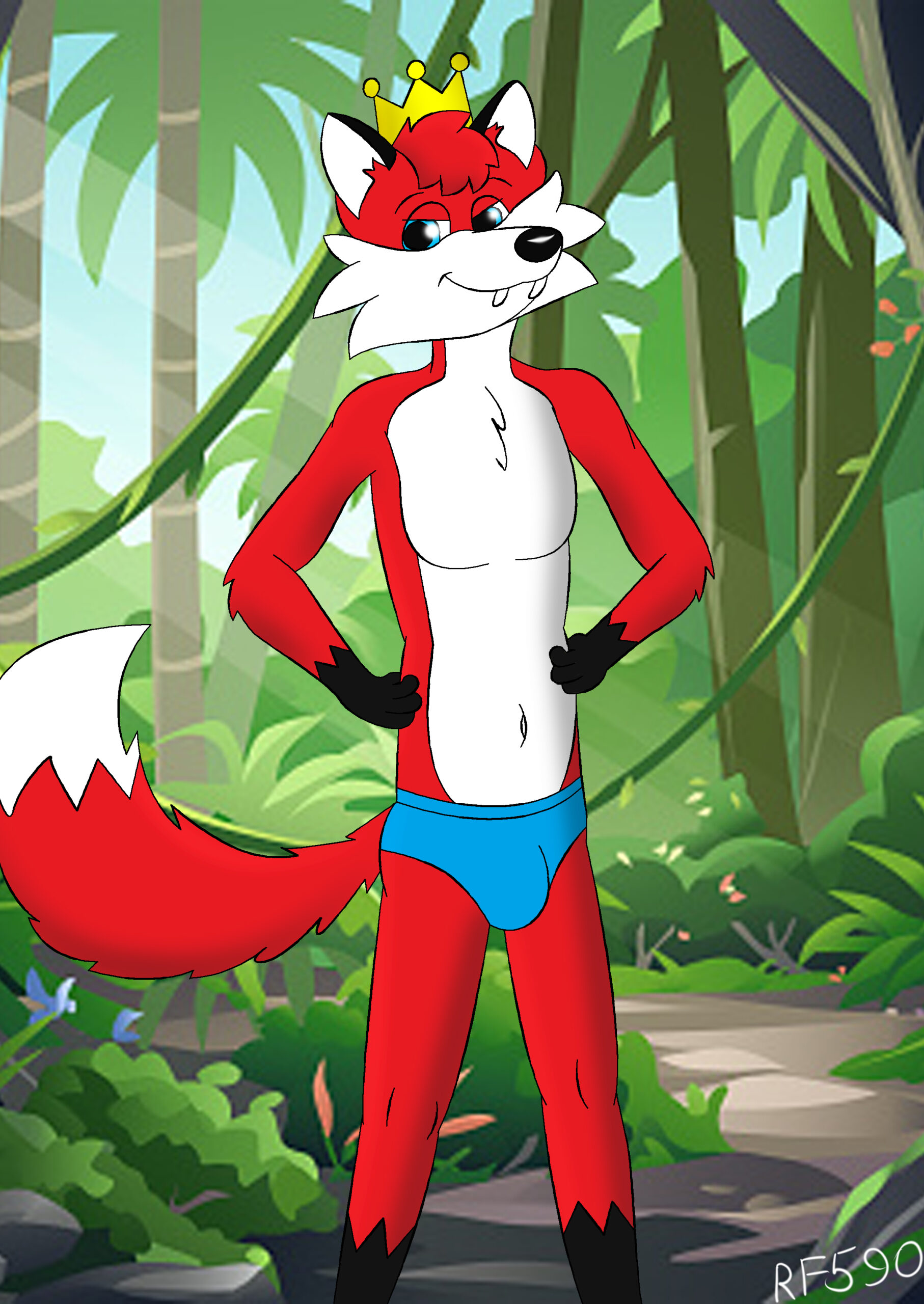 Лисий принц в джунглях