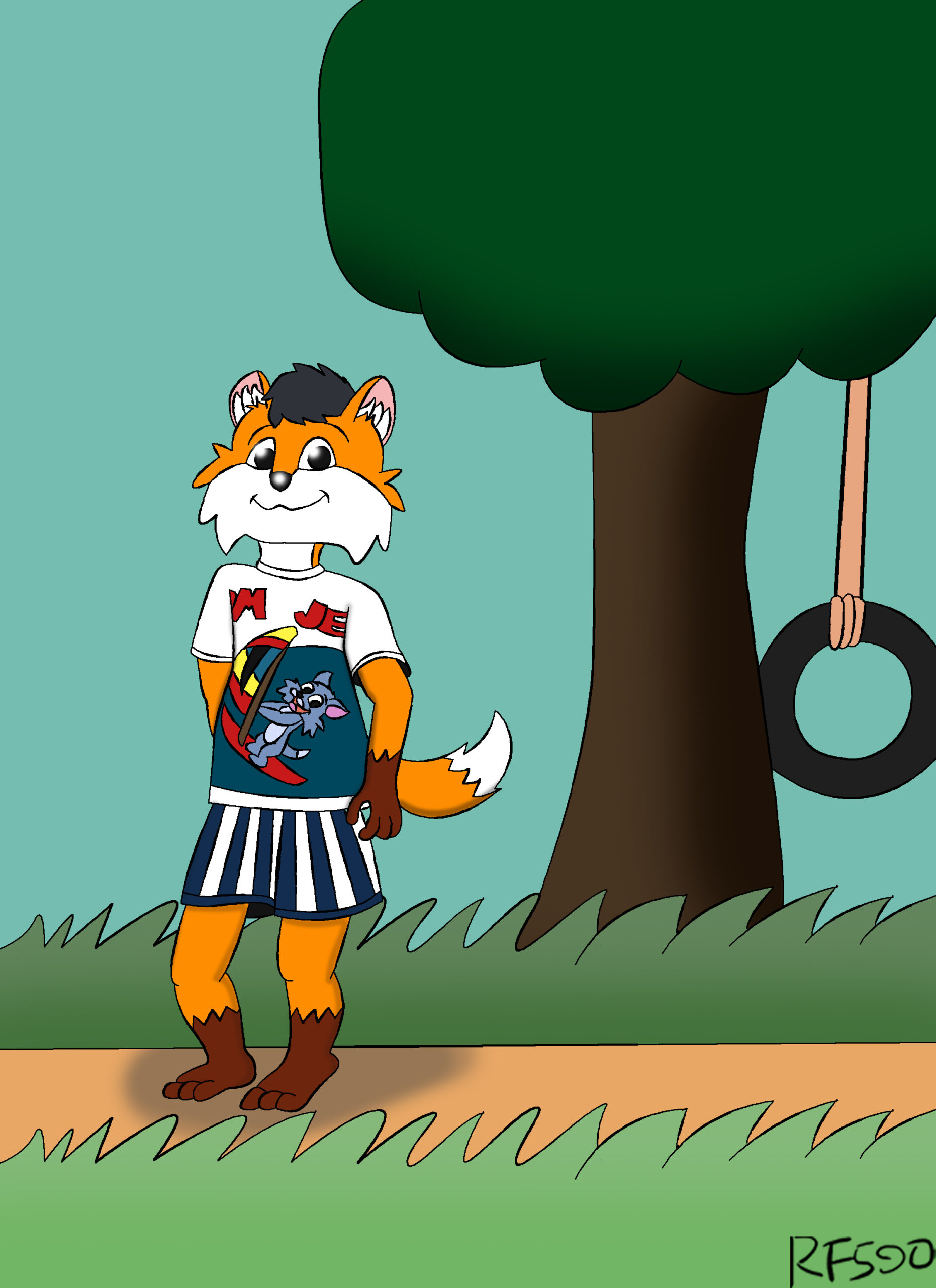 Молодой Раш Фокс