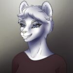 Белая львица