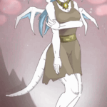 Дракониха-скелет