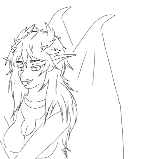 Девушка-дракон