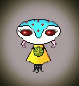 Паук ( пиксель арт)