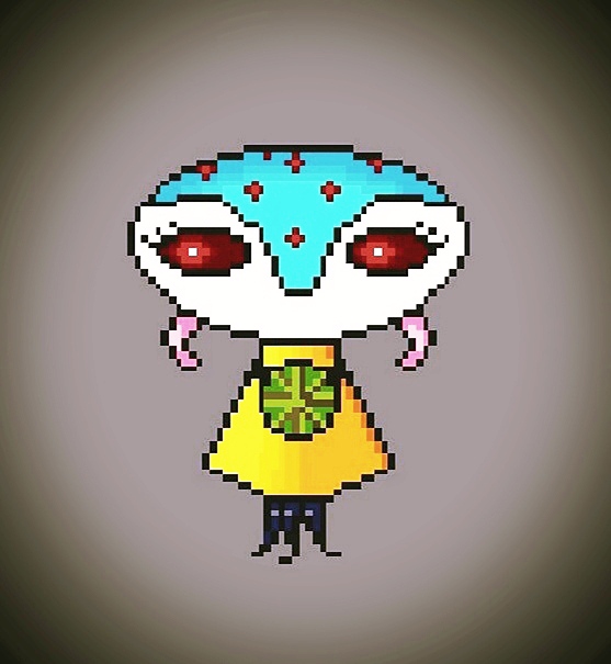 Паук ( пиксель арт)