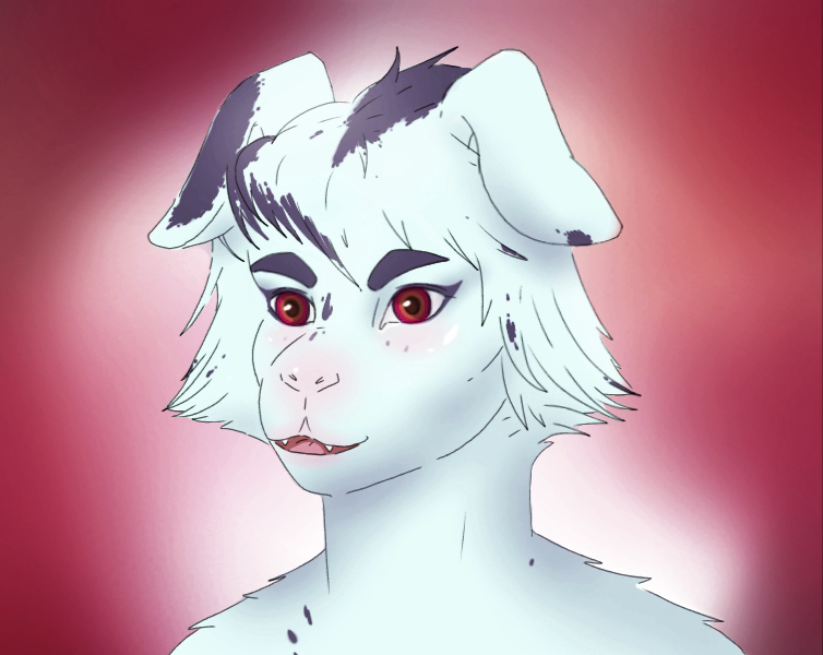 Пятнистая собака