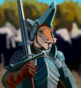Sergal in armor