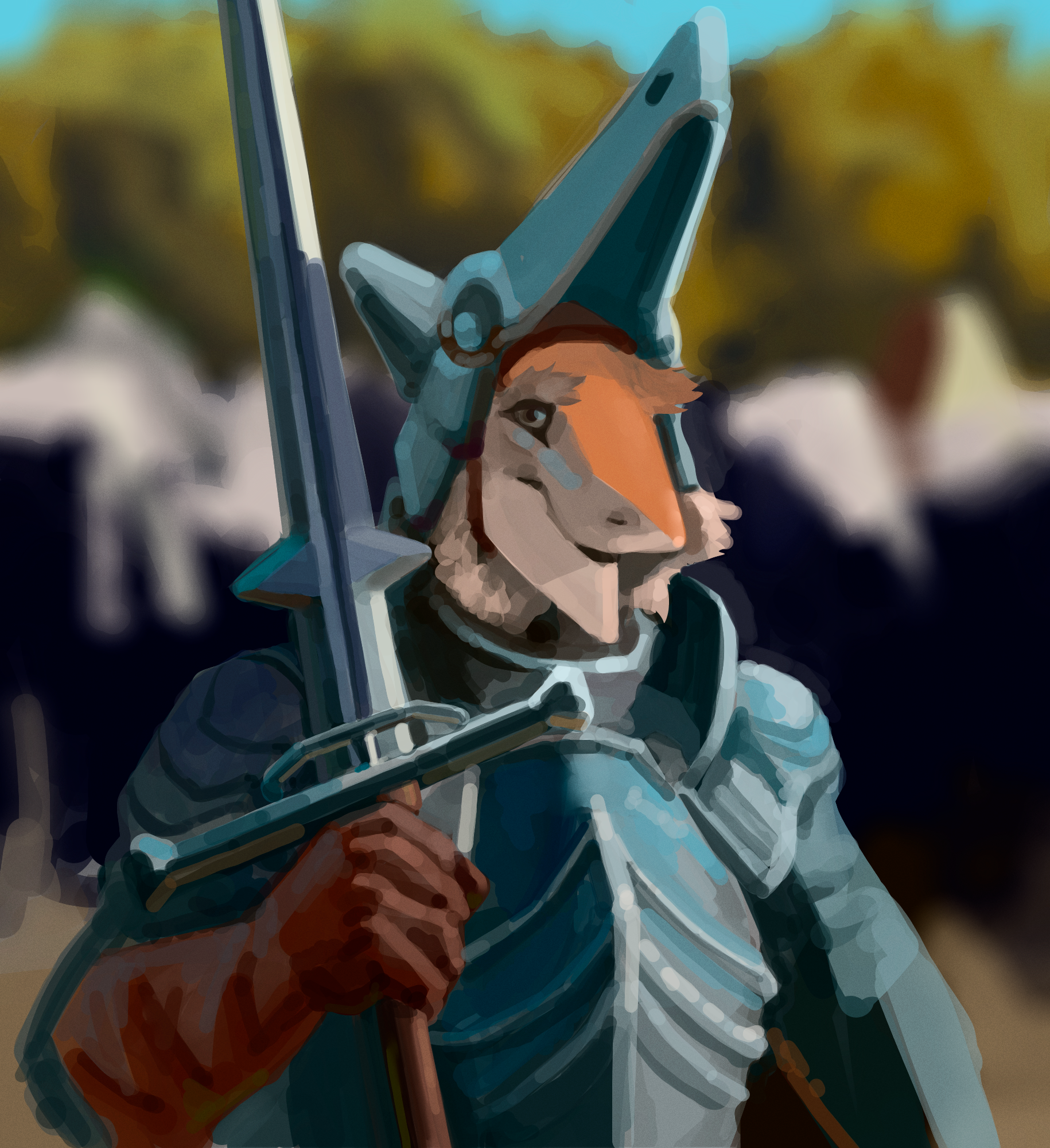 Sergal in armor | KODR | 12.12.2023