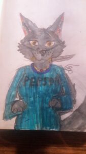 фурри и T нож из кс