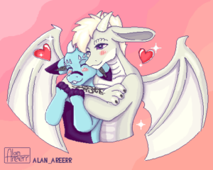 Валентинка для ангелочка