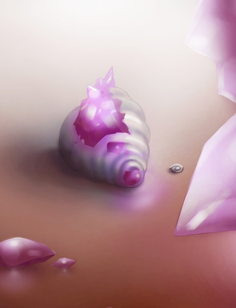 Кристаллы и ракушки