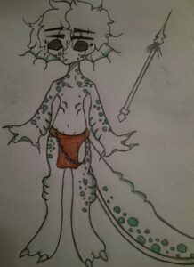 водное человекообразное существо