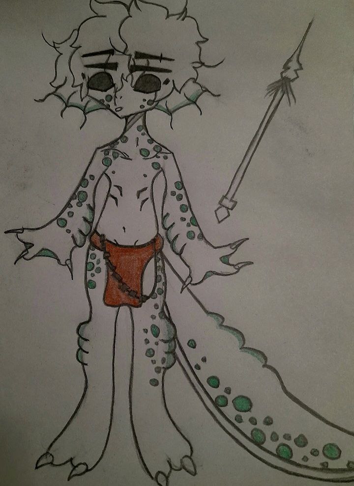 водное человекообразное существо