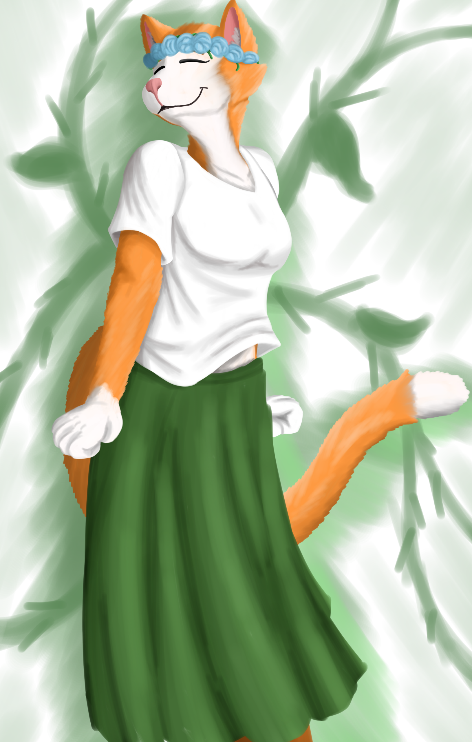 Зелёные цвета