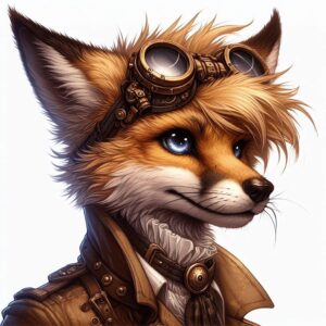 Стимпанковский лисик