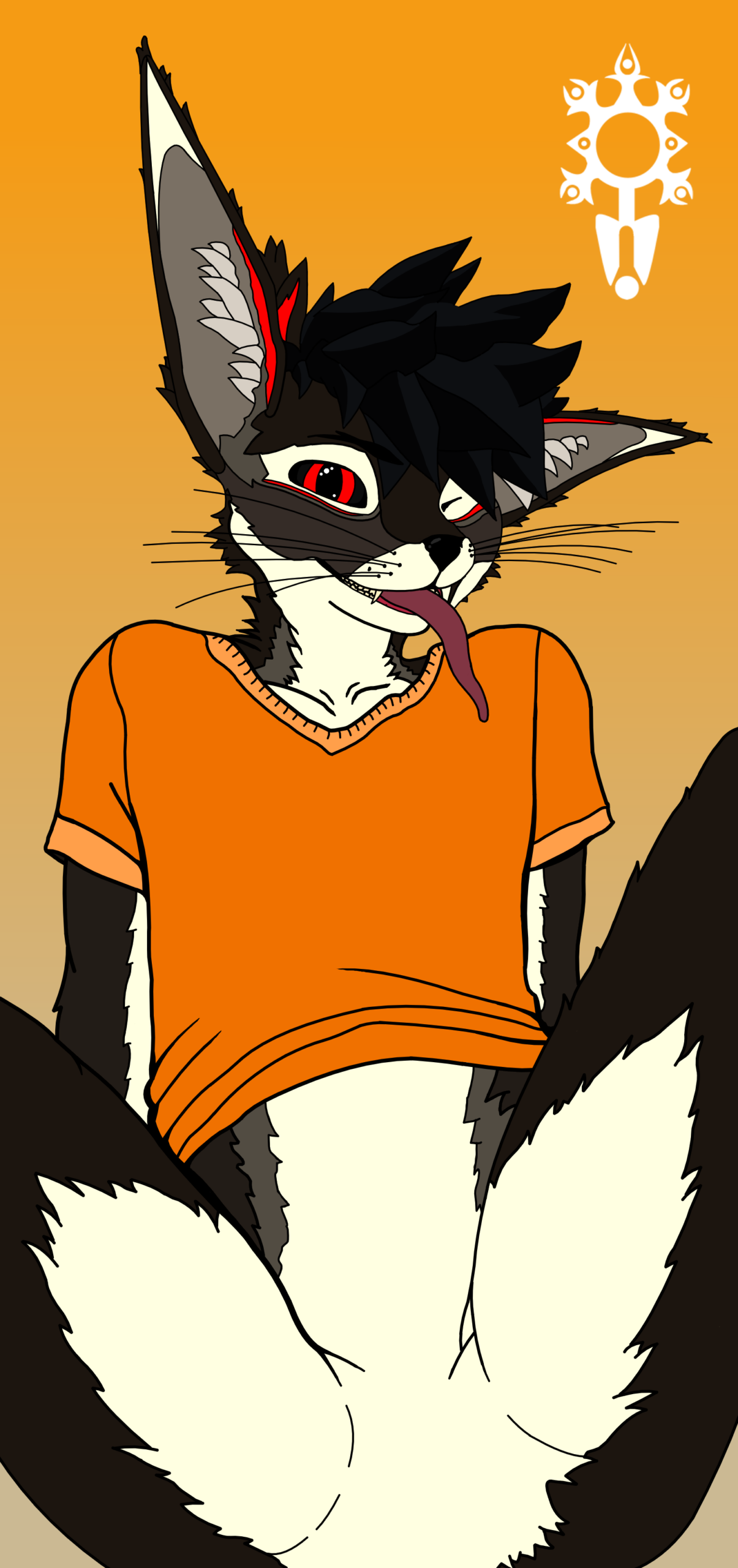 Ники сидит отдыхая