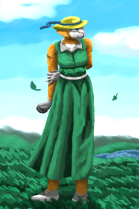 Зеленое поле