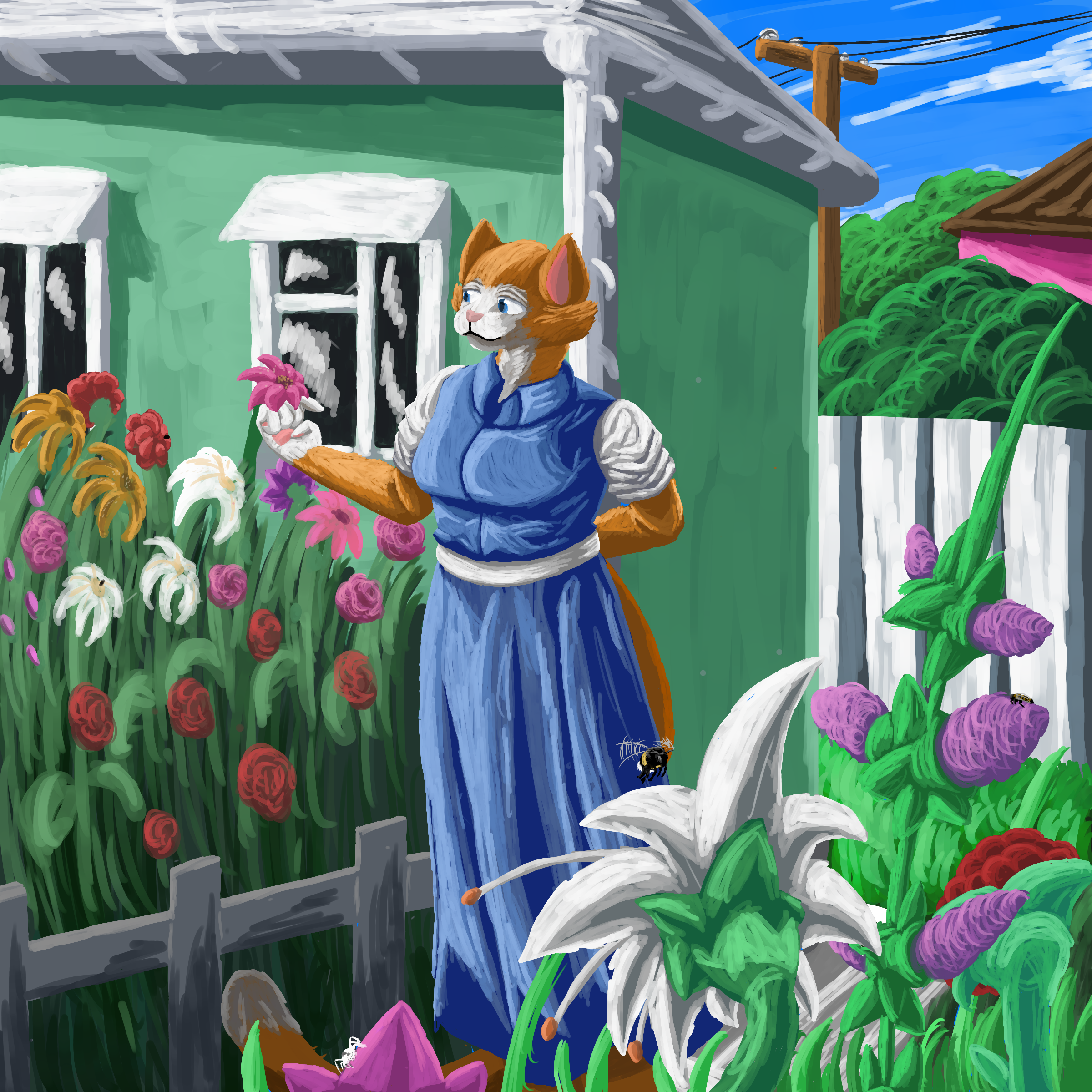 Летний сад.