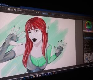 Хочешь я вылезу из монитора, милый?