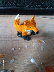 Лис из глины