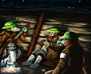 Солдатская песня.