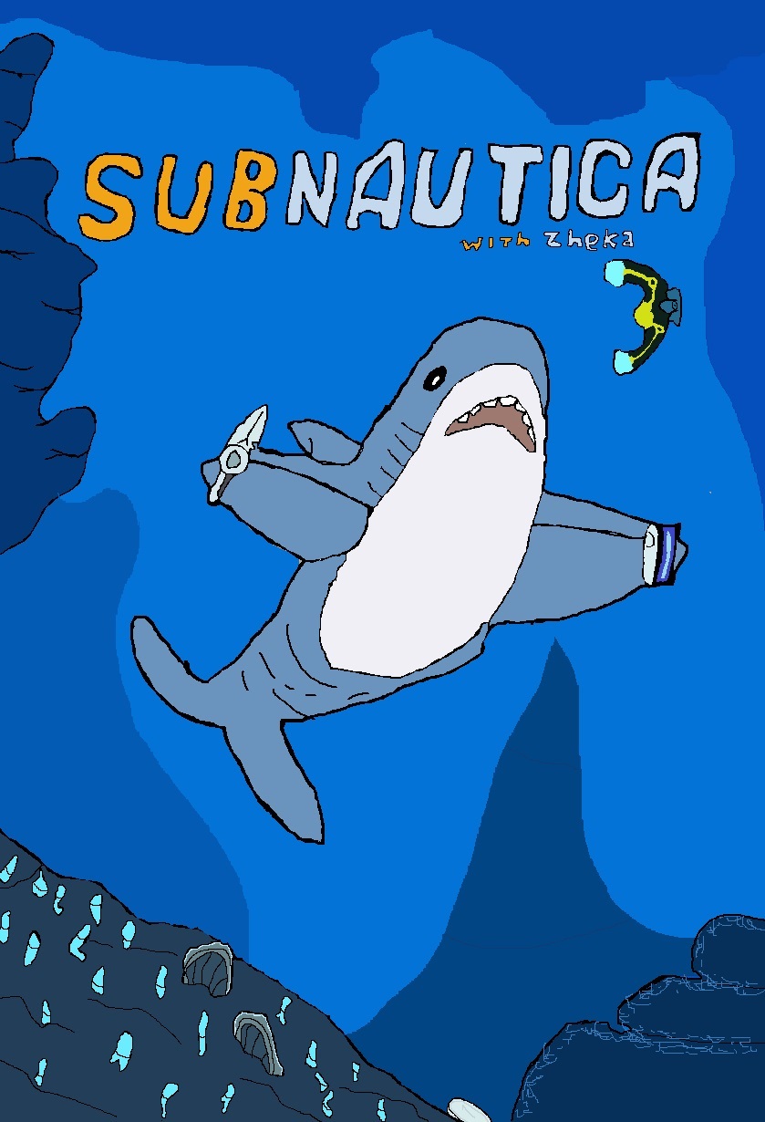 Акула из Икеи в Subnautica