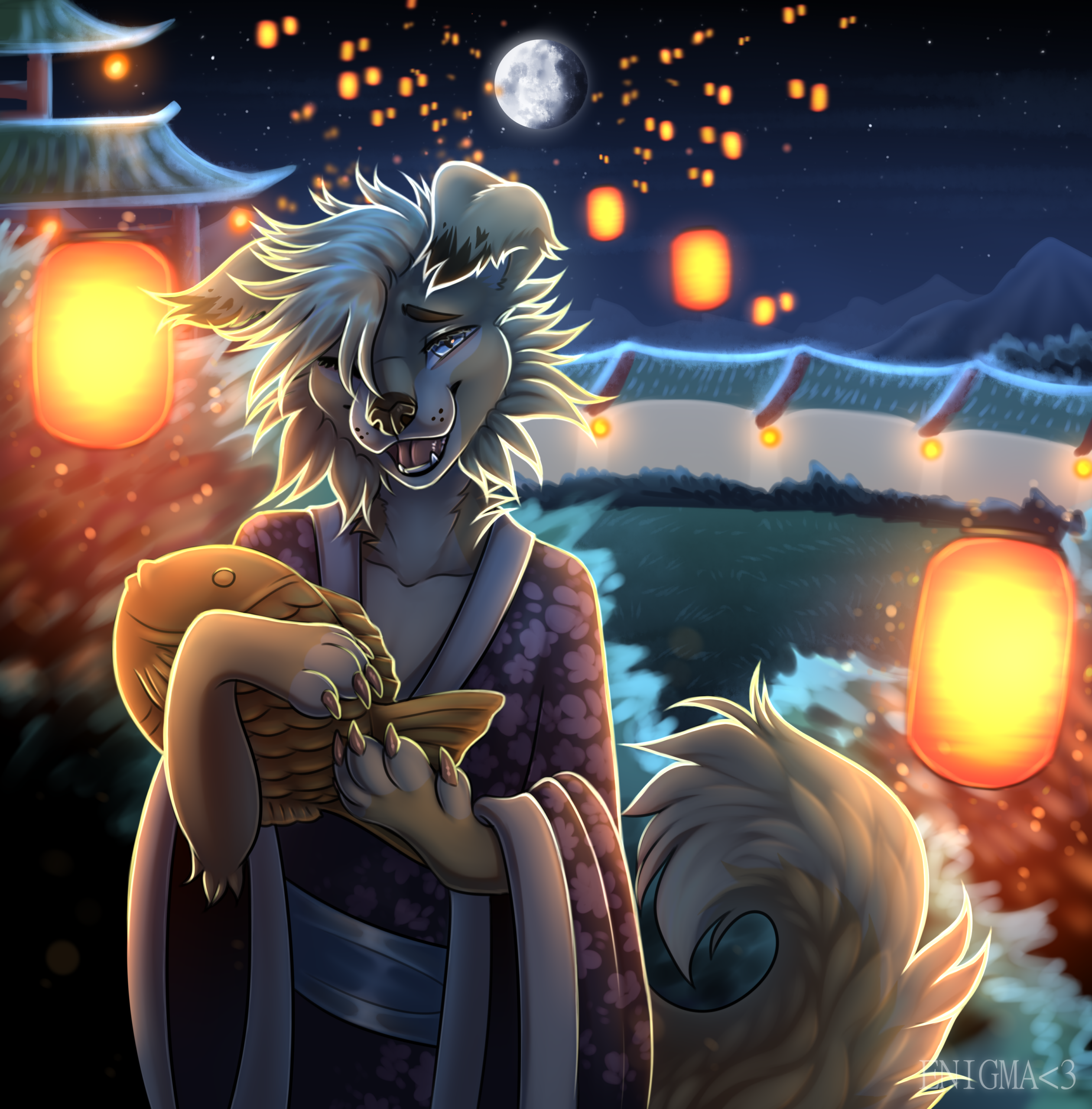 Подарок на др от TakahiroReta, автор ENIGMA