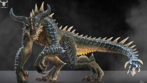 Marshfang (Болотный клык) Full body (Render:Arnold) 4K