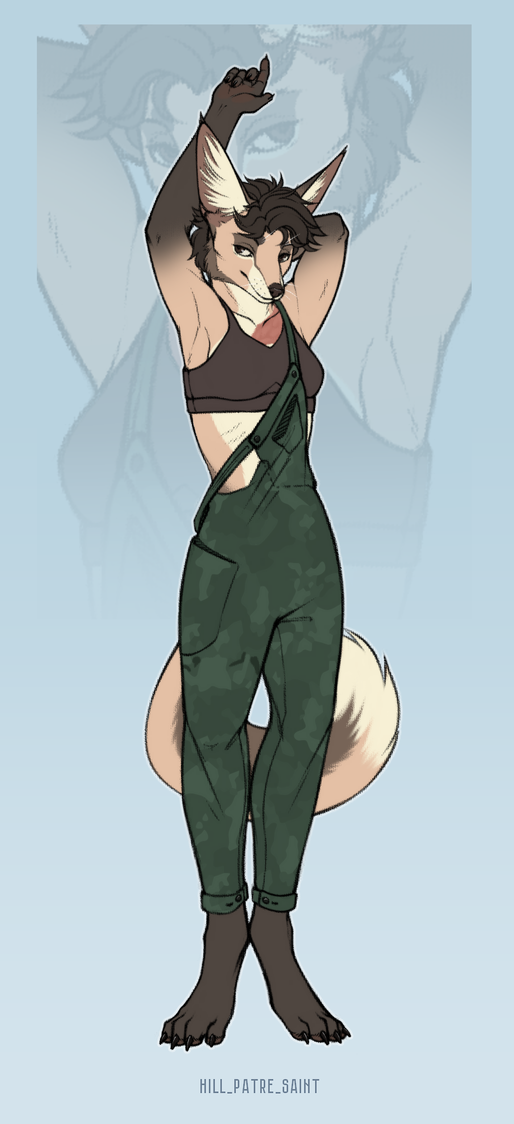 В новых штанишках