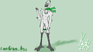 Первая попытка в рисование птиц