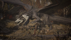 Черный дракон ДнД/Black Dragon DnD