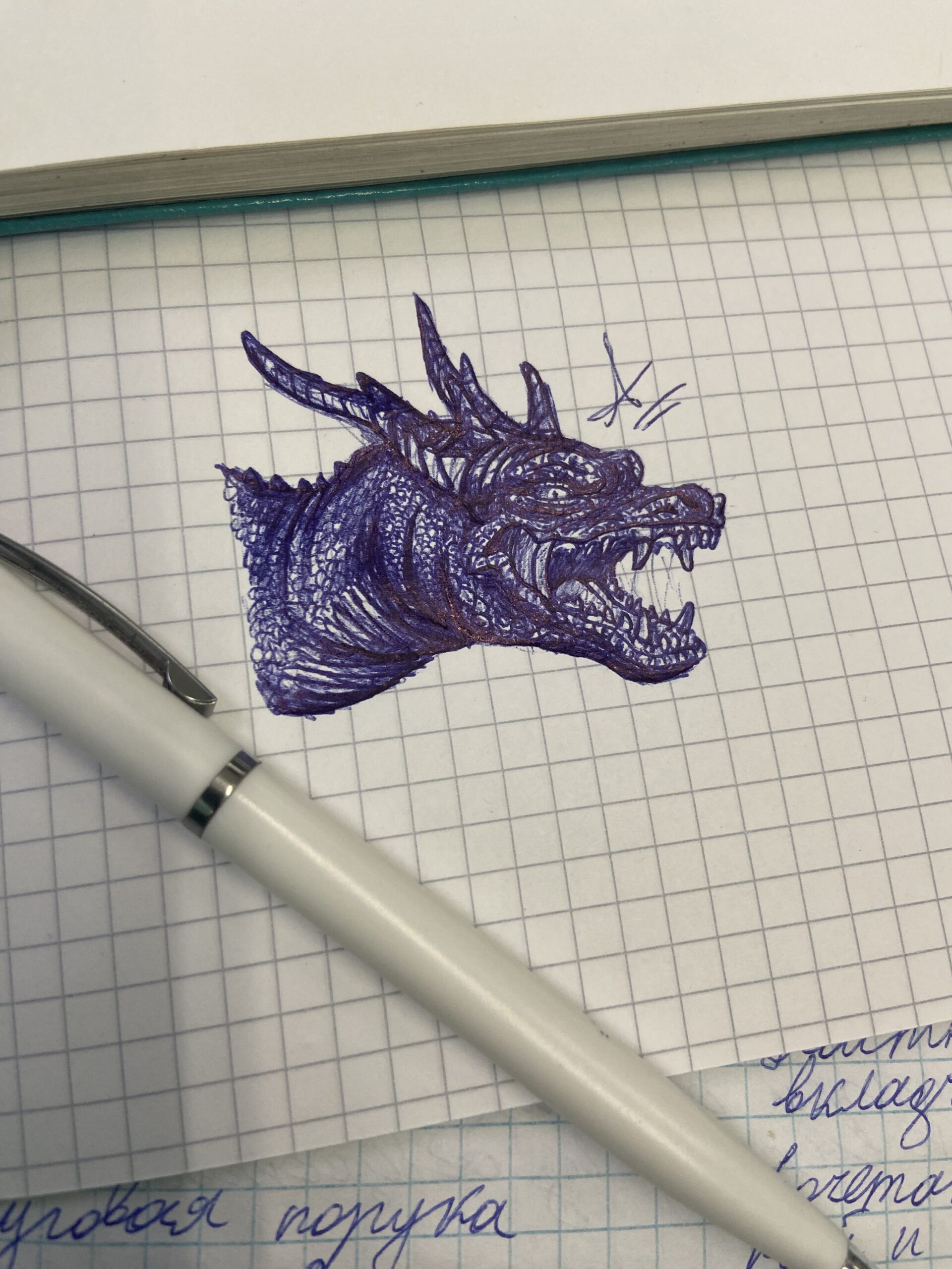 Дракон в тетради