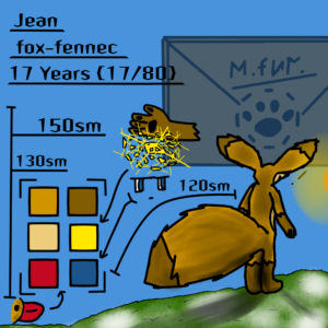 Мой персонаж Jean