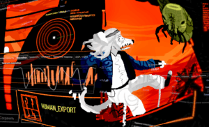 Он ОЧЕНЬ СИЛЬНО испугался