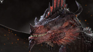 Взрослый красный дракон | Adult Red Dragon DnD