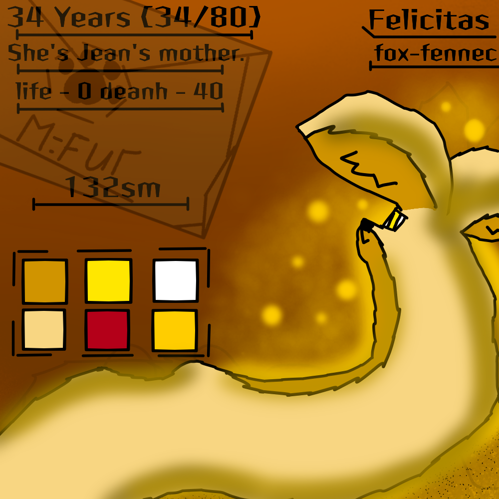 персонаж лис феннек ферал сюжет комикс арт референс стихия элементы семья надежда