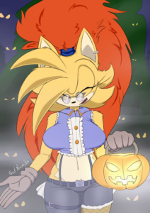 Хэллоуинская картиночка