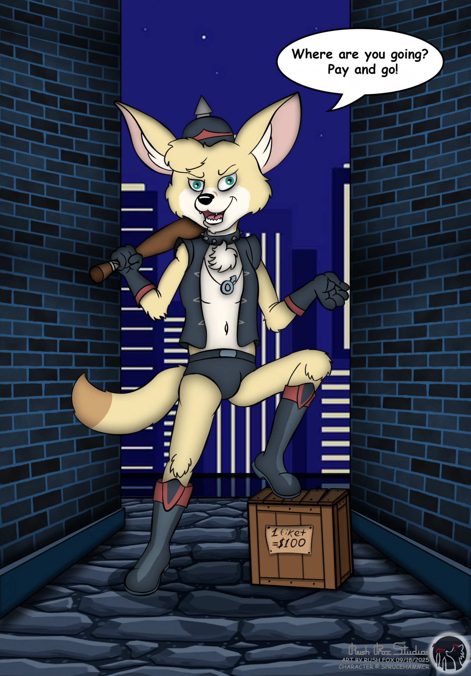 пушистый фурри фурриарт феннек лиса лис трусы плавки город СтудияРашФокс