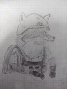 Zaranat арт по моей первой фурсоне