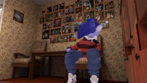 Спящий песец