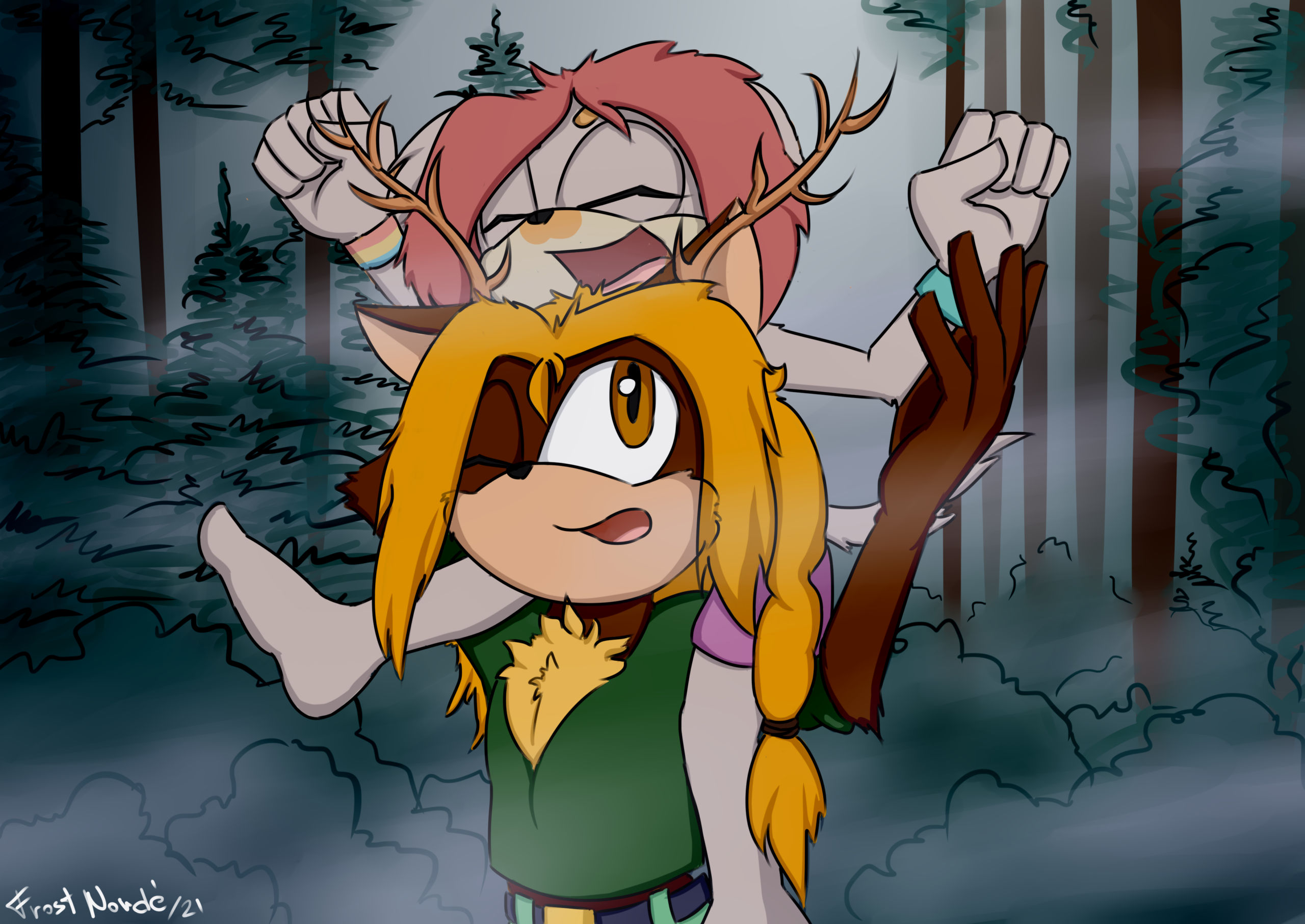 Прогулка в лесу