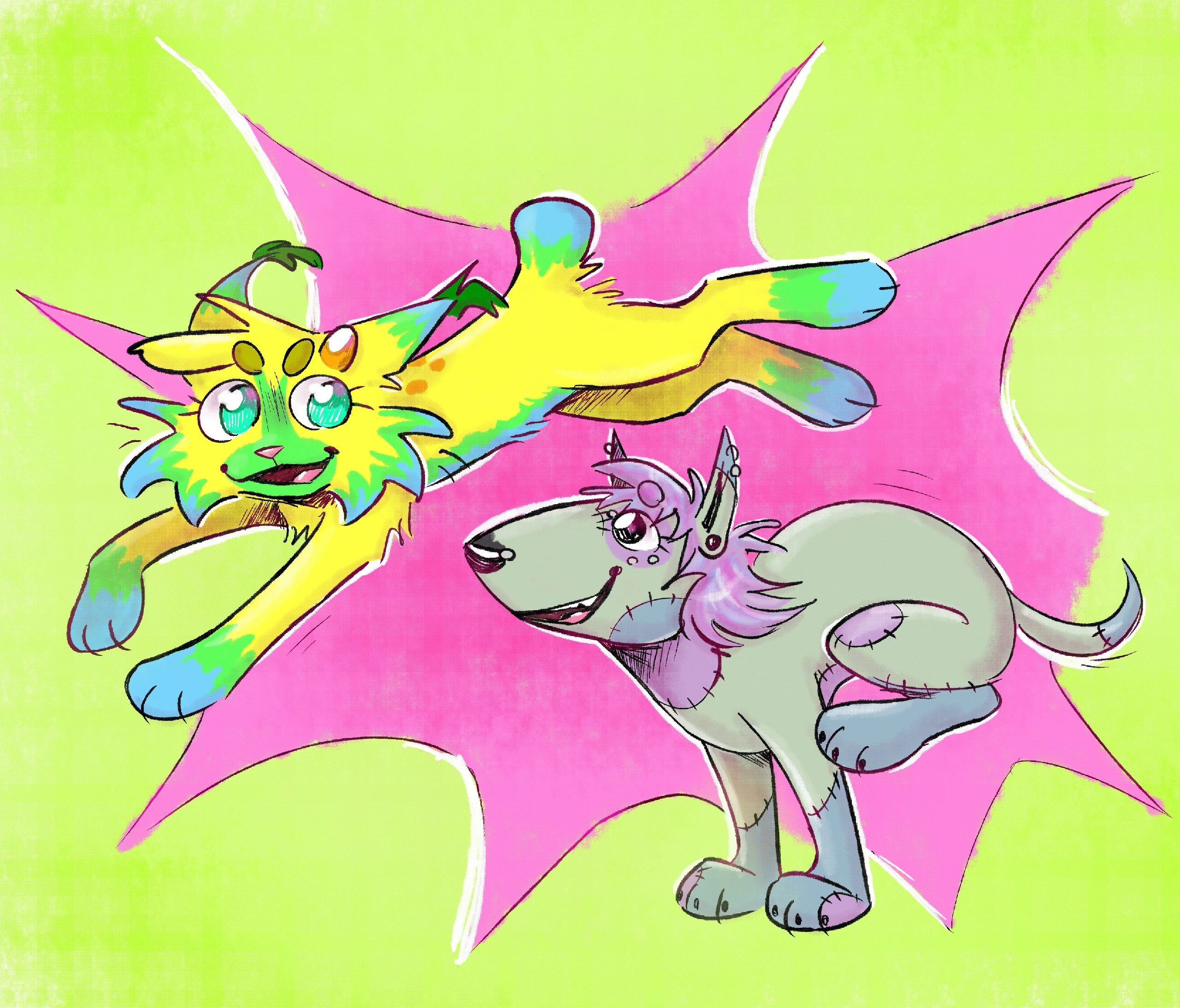 #Чофа #Chofa #рысь #бультерьер